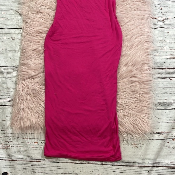 NWT SER.O.YA Bright Pink Strappy Halter BROGAN MIDI DRESS - Picture 7 of 11